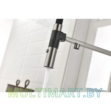 Смеситель Paulmark Gravity Gr213888-BS (брашированная сталь) картинка 9